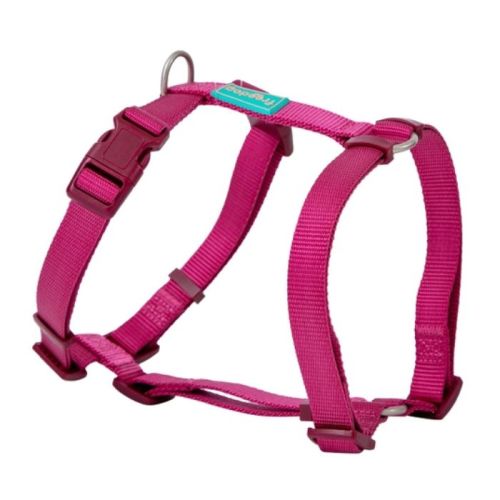 Freedog Basic Nylon Maroon Harness For Dogs - Extra Large