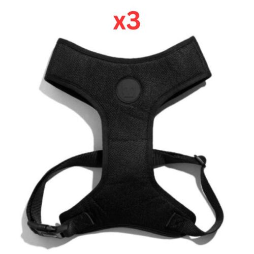Zee Dog Gotham Adjustable Air Mesh Harness Large (Pack Of 3)