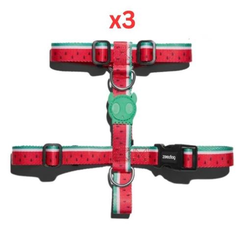 Zee Dog Lola H-Harness Large (Pack Of 3)