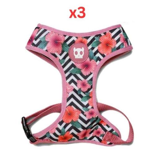 Zee Dog Mahalo Adjustable Air Mesh Harness Extra Small (Pack Of 3)