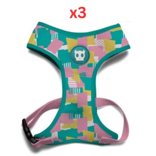 Zee Dog Salina Air Mesh Plus Harness Medium (Pack Of 3)