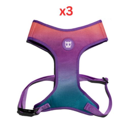 Zee Dog Wave Air Mesh Plus Harness Large (Pack Of 3)