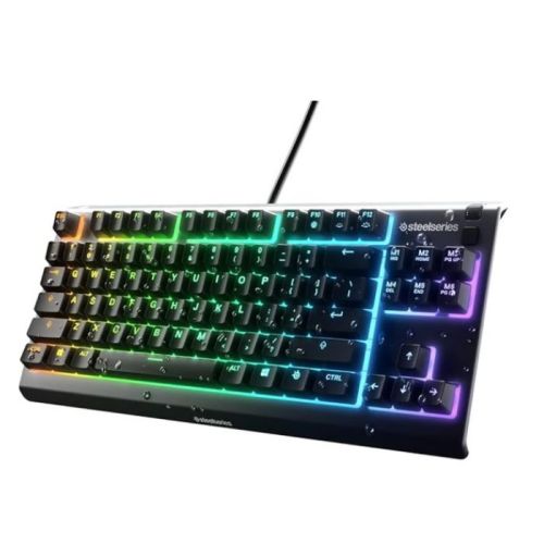 SteelSeries Apex 3 TKL RGB Gaming Keyboard, Black - 64931