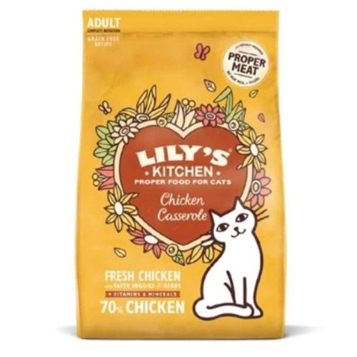 Lily's Kitchen Chicken Casserole Dry Cat Food 800G