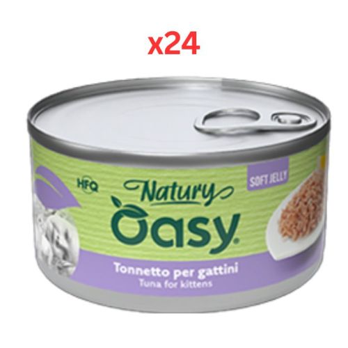 Osay Kitten Wet Food Soft Jelly Tuna 85g (Pack of 24)