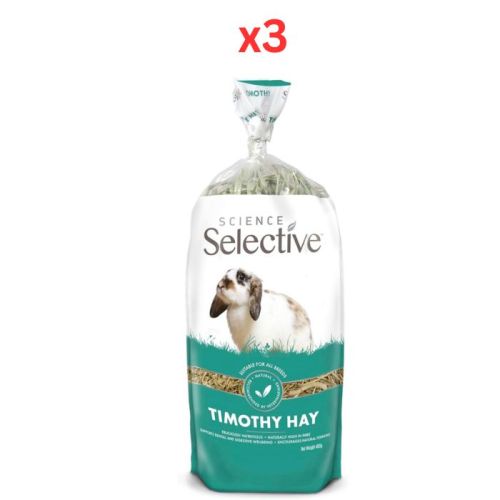 Supreme Science Selective Timothy Hay 400g (Pack of 3)