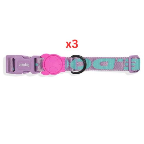 Zee Dog Aura Collar Medium (Pack of 3)