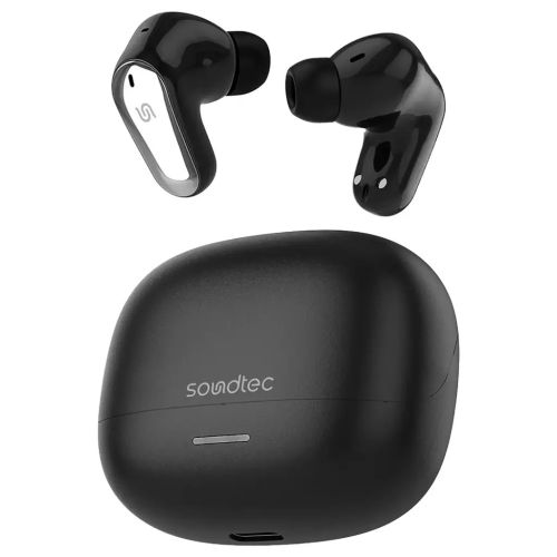 Porodo Soundtec Gravis, True Wireless Earbuds- Black