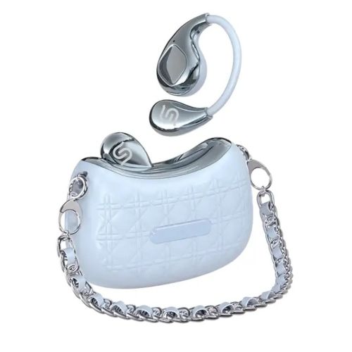 Porodo Soundtec Hand Bag, ENC Earbuds- Blue