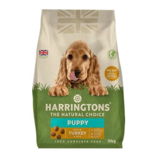 Harringtons Complete Turkey & Rice Dry Puppy Food 10Kg