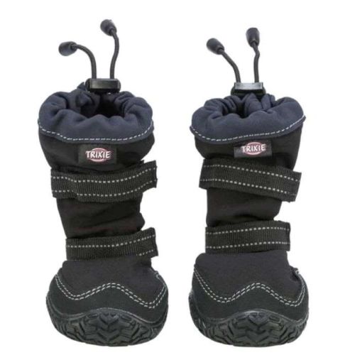 Trixie 2Pcs Active Long Paw Protection Walker For Dogs Black - XL