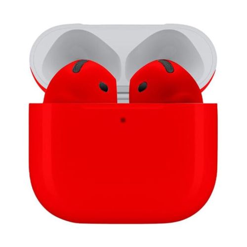Merlin Craft Customized Apple Airpods 4 ANC Red Glossy