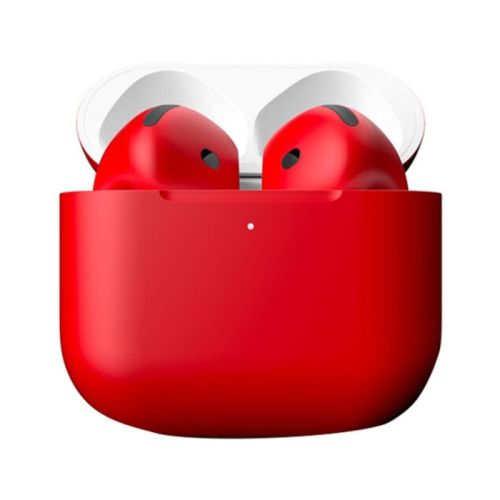 Merlin Craft Customized Apple Airpods 4 ANC Red Matte