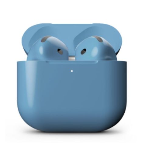 Merlin Craft Customized Apple Airpods 4 ANC Sierra Blue Bold