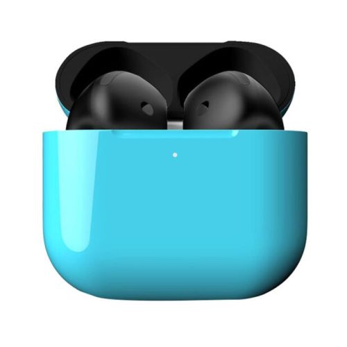 Merlin Craft Customized Apple Airpods 4 ANC Dual Turquoise