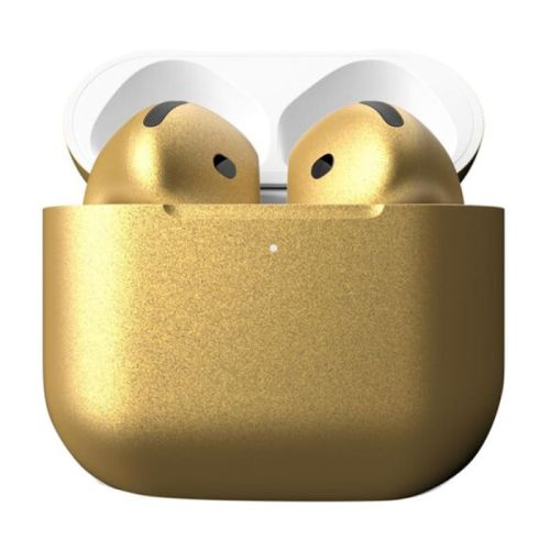 Merlin Craft Customized Apple Airpods 4 ANC Metallic Gold