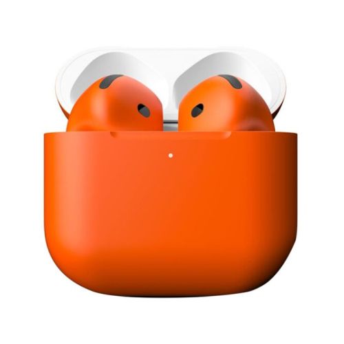 Merlin Craft Customized Apple Airpods 4 ANC Neon Orange
