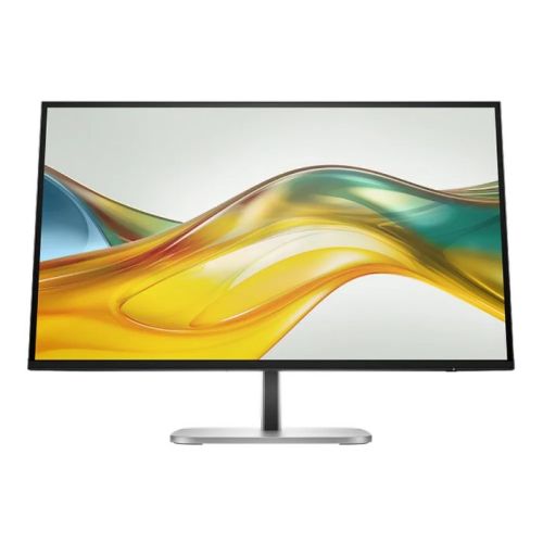 HP Series 5 Pro 27inch QHD 2560X1440 Monitor, 75Hz, Anti-glare, 5ms, DP, HDMI, Height Adjustable Stand, Black & Silver - 9D9S0UT