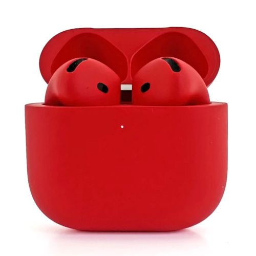 Merlin Craft Customized Apple AirPods 5 WC Red Matte Bold