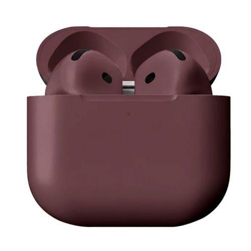 Merlin Craft Customized Apple AirPods 5 WC Burgundy 26 Matte Bold