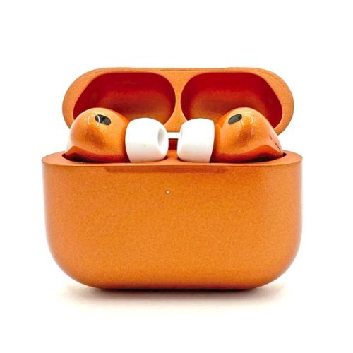 Merlin Craft Customized Apple AirPods 5 Cosmic Orange Metallic 25 Glossy Bold