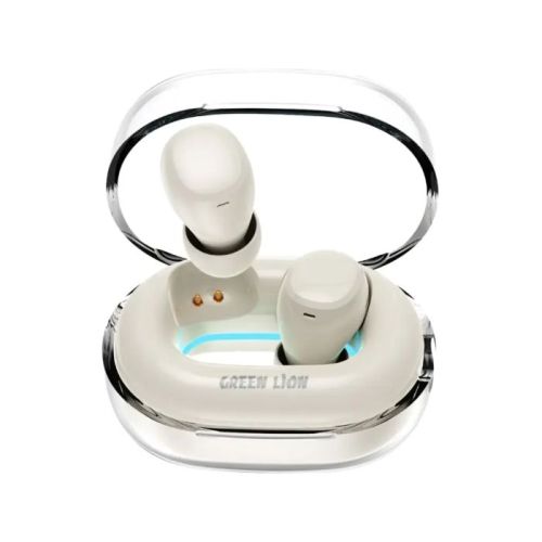 Green Lion Denver True Wireless Earbuds, Cream