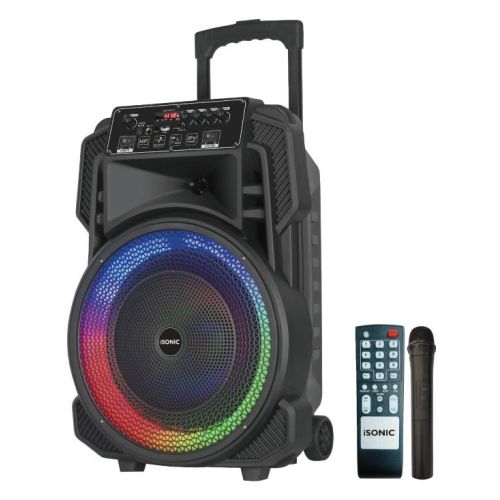 iSonic Rechargeable Portable Speaker, 12 Inches - (iS 482)