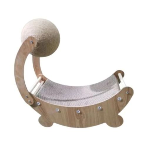 Thunder Paws Opal Cat Cardboard Scratcher 50X20X46Cm