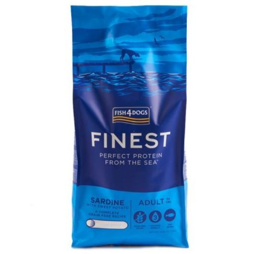 Fish4Dogs Sardine Adult Large Kibble Dog Food 6Kg