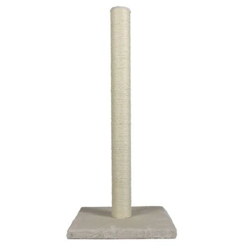 Ebi Scratching Tree Classic High Post For Cats - White 40X40X90Cm
