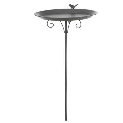 Trixie Bath With Ground Spear For Birds - Grey 1800Ml