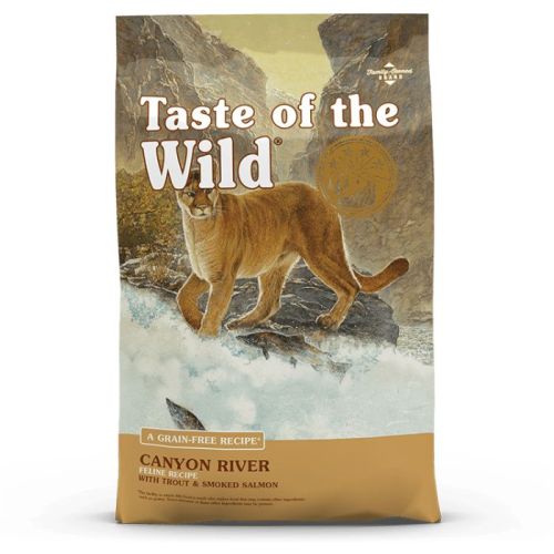 Taste Of  The Wild Canyon River Feline Recipe With Trout & Smoked Salmon 2kg (Cat)