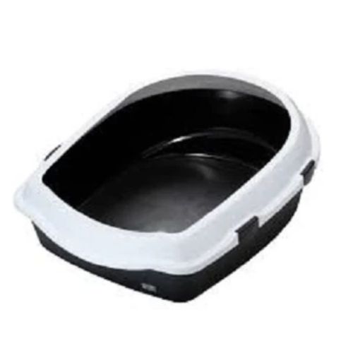 Ebi Cat Toilet Space 70 Litter Tray For Cats Black 56X70X27Cm