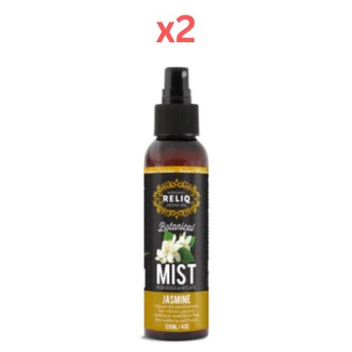 Reliq Jasmine  Perfume-Mist For Dogs and Cats 120Ml (Pack of 2)
