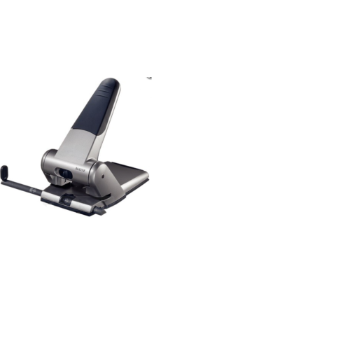 Leitz 5180 Heavy Duty 2-Hole Punch 65 Sheet Cap. Silver