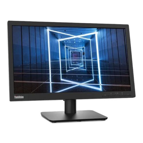 Lenovo 19.5inch HD Plus 1600X900 Monitor, 60Hz, TN Panel, Anti-glare, HDMI, VGA, Tilt Adjustable Stand, Black - 62F7KAT4UK