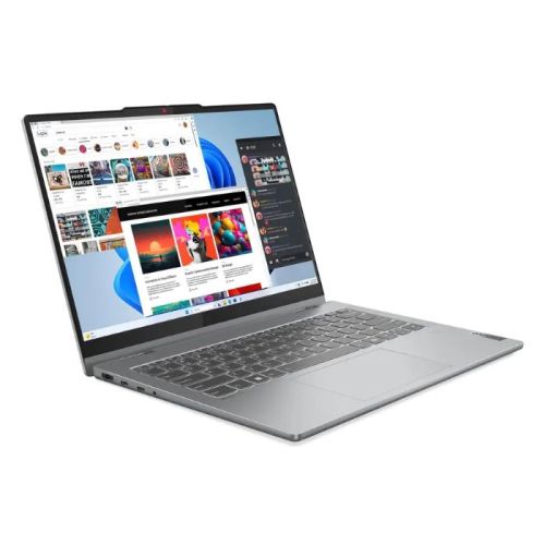 Lenovo IdeaPad 5 2-in-1 Laptop, 14inch WUXGA OLED Touchscreen Display, Intel Core i7-13620H Processor, 16GB RAM, 1TB SSD, Integrated Intel UHD Graphics, Windows 11 Home, English & Arabic Keyboard