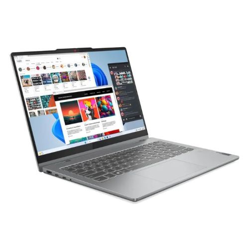 Lenovo IdeaPad 5 2-in-1 14IRH9 Flip Laptop, 14inch WUXGA Touch Display, Intel Core i5-13420H Processor, 16GB RAM, 512GB SSD, Windows 11 Home, English & Arabic Backlit Keyboard, 1 Year Warranty