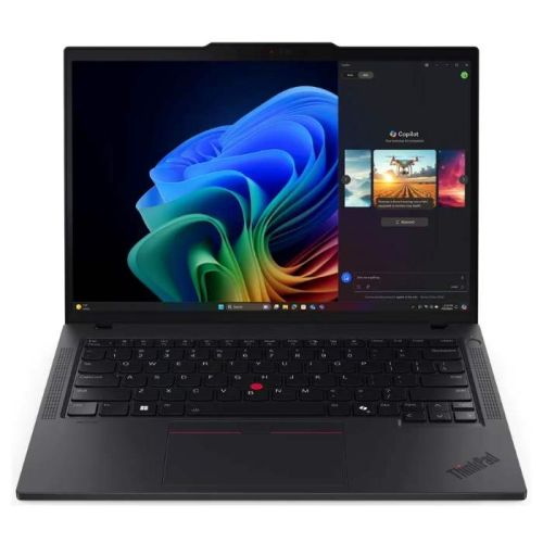 Lenovo ThinkPad T14 Gen 6 Laptop, 14inch WUXGA Display, Intel Core Ultra 7 258V Processor, 32GB RAM, 512GB SSD, Windows 11 Pro, Backlit Arabic & English Keyboard, 3 Year Warranty