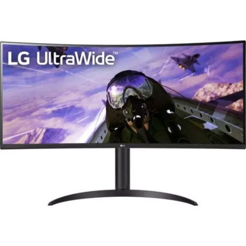 LG 34 Inch Curved UltraGear QHD HDR 10 160Hz Gaming Monitor - 34GP63A-B
