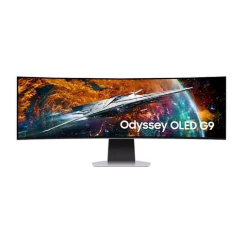Samsung 49inch Odyssey OLED G9 G95SC 240 Hz Curved Gaming Monitor, 0.03ms, AMD FreeSync - LS49CG954SMXUE