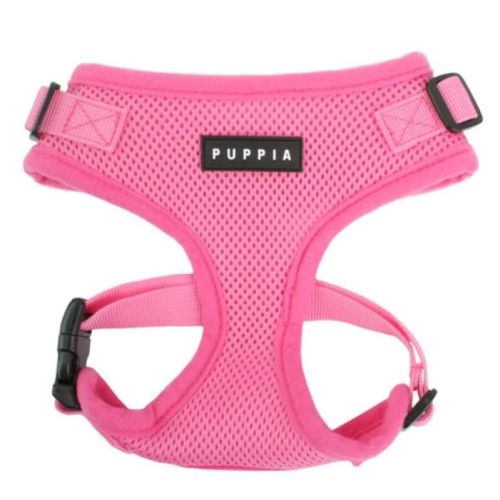 Puppia Ritefit Harness Pink Extra Large Neck 16.5, Chest 22.0 - 32.0 inch