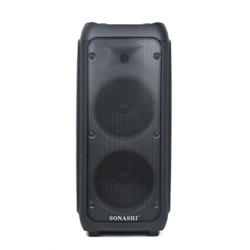 Sonashi Dual 8-Inch Rechargeable Bluetooth Speaker - SPS-8018RT