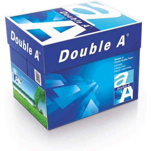 Double A Photocopy A4 Size 80GSM Paper - 5 Ream, White