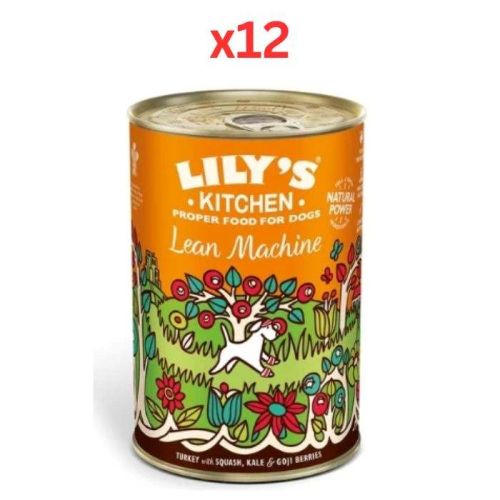 Lily's Kitchen Lean Machine Wet Dog Food 400G (Pack of 12)