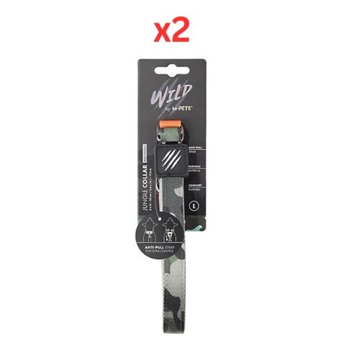 M-Pets Wild Jungle Collar Large (Pack of 2)