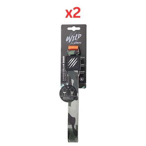 M-Pets Wild Jungle Collar XL (Pack of 2)