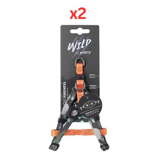 M-Pets Wild Jungle Harness XS (Pack of 2)