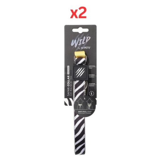 M-Pets Wild Safari Collar Large (Pack of 2)