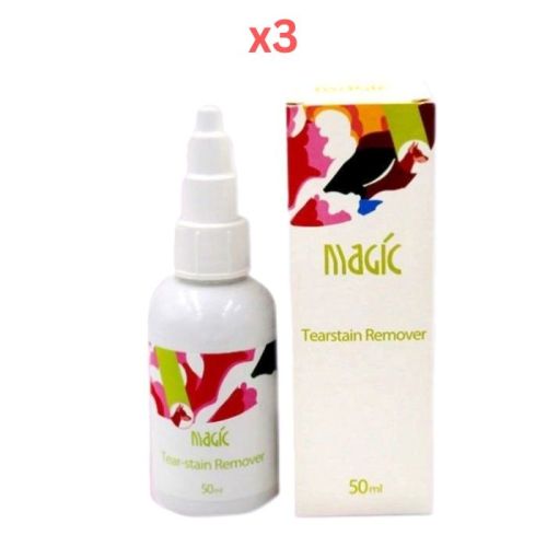 Magic Tear Stain Remover – 50Ml (Pack of 3)